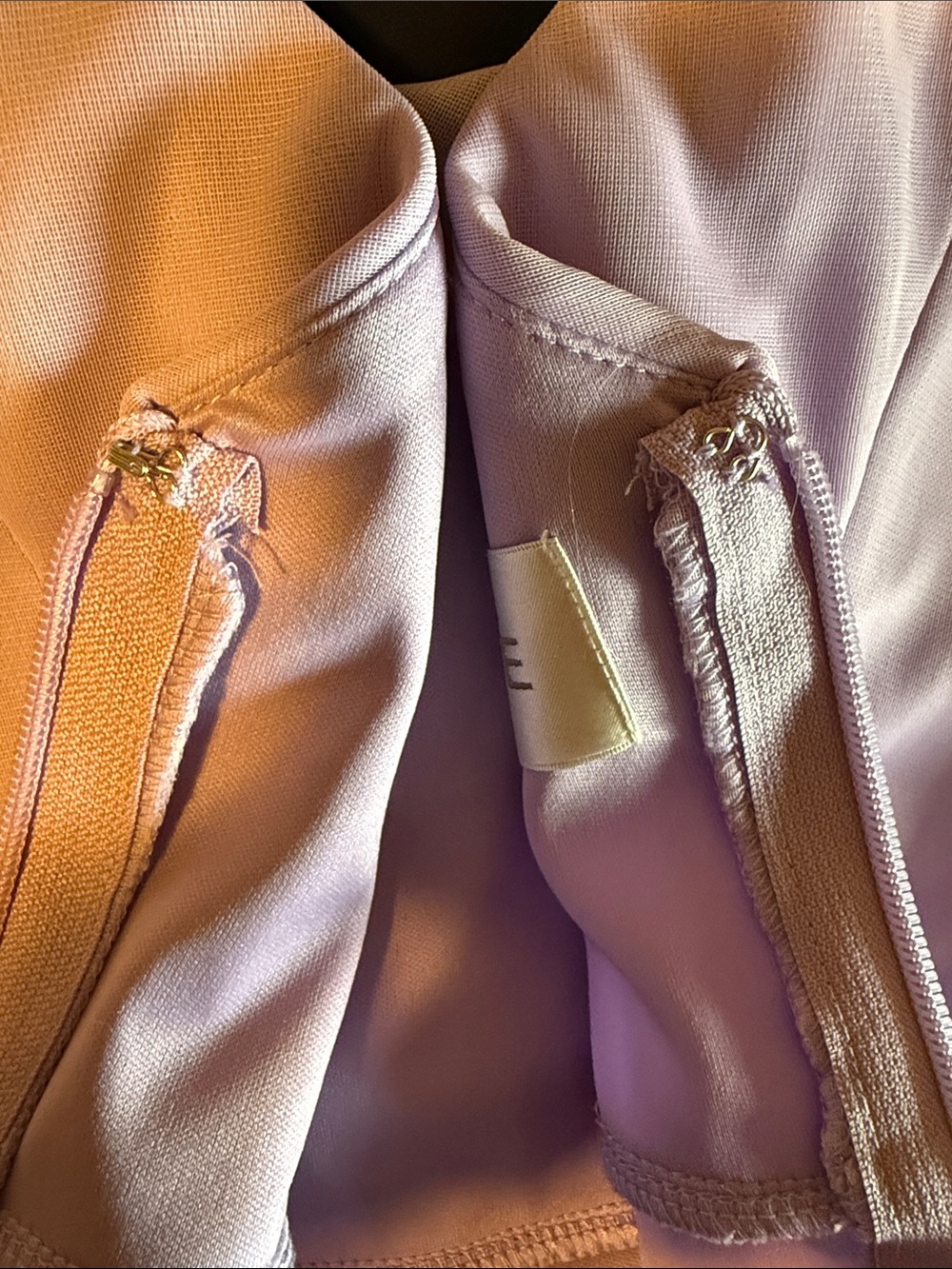 Azazie Deandra Lilac Spaghetti-Strap Gown - Picture 7 of 7